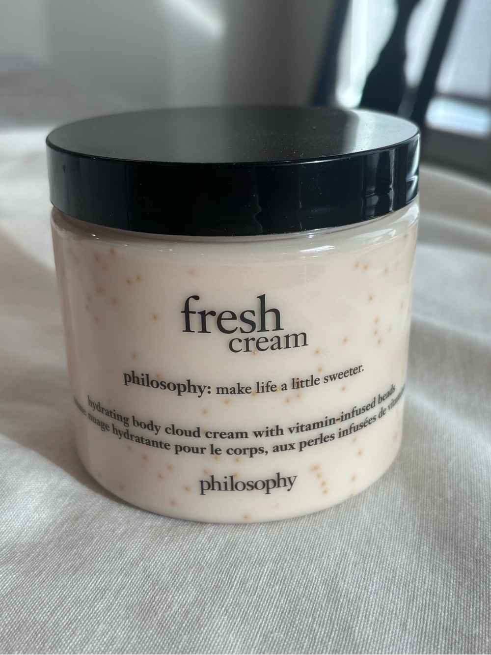 Philosophy Fresh Cream Body Cloud Cream 16 oz Vitamin Beads New Sealed